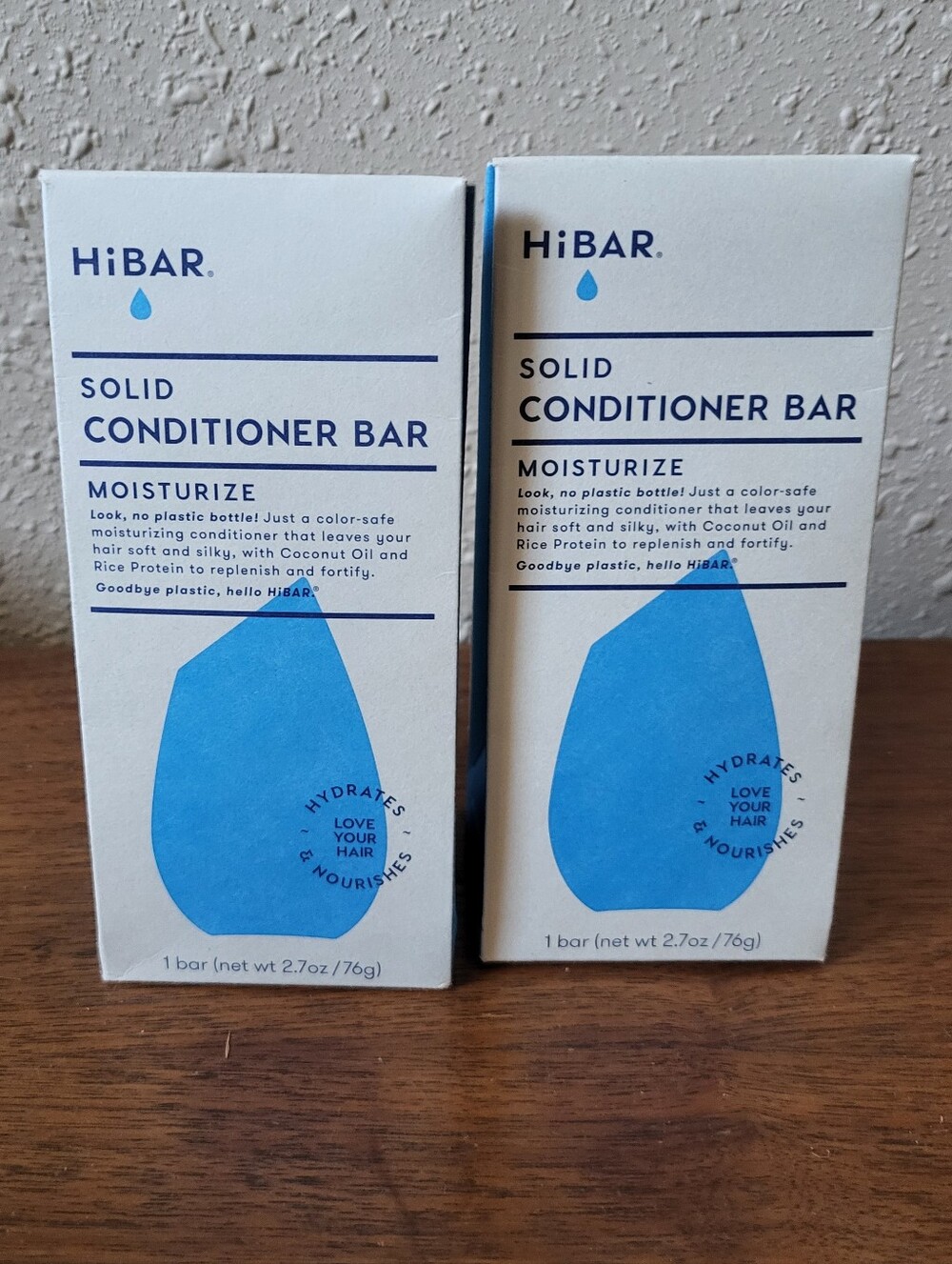 New Solid Conditioner Bar - Blue Moisturize